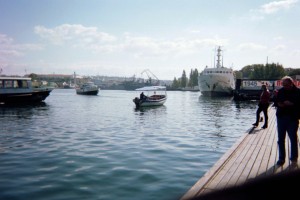 Dock at Naval Base Sevastopol 2