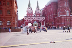 Entrance to Red Square Moscow
